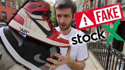 stockx sold me fake shoes|stock x scandal.